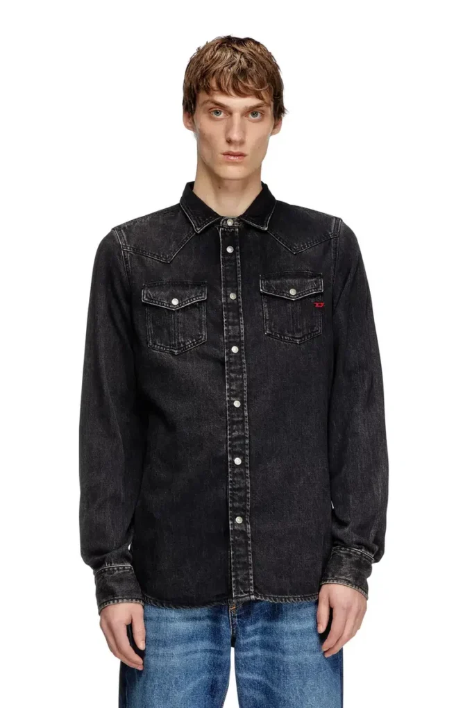 d-vega Surchemise en denim Tencel
