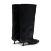 d-venus 40 kb tube Bottes D-Venus à hauteur du genou en cuir huilé