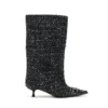 d-venus 40 kb tube Bottes montant jusqu&rsquo;aux genoux D-Venus-Bouclé