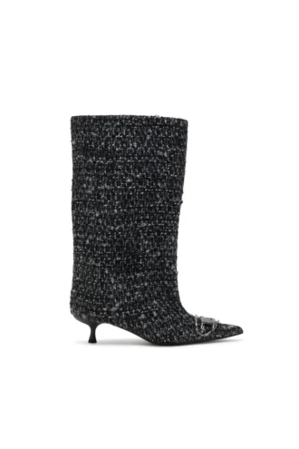 d-venus 40 kb tube Bottes montant jusqu&rsquo;aux genoux D-Venus-Bouclé