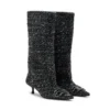 d-venus 40 kb tube Bottes montant jusqu&rsquo;aux genoux D-Venus-Bouclé