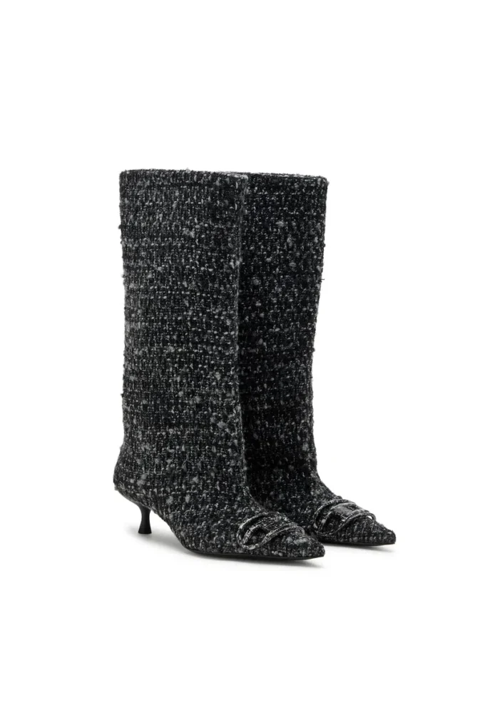d-venus 40 kb tube Bottes montant jusqu&rsquo;aux genoux D-Venus-Bouclé
