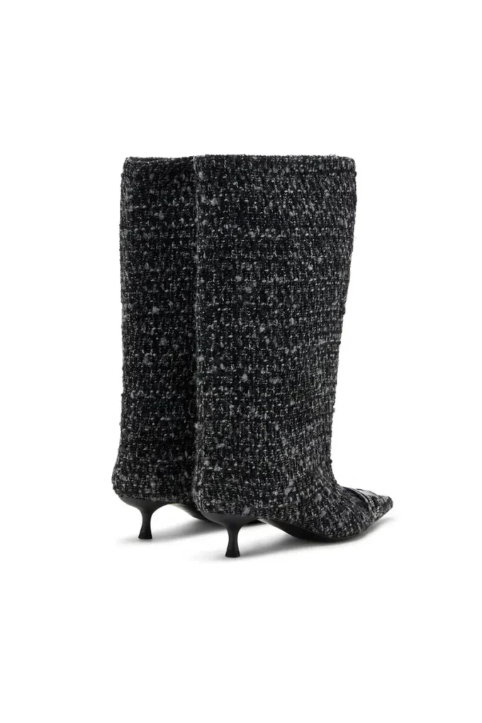 d-venus 40 kb tube Bottes montant jusqu&rsquo;aux genoux D-Venus-Bouclé