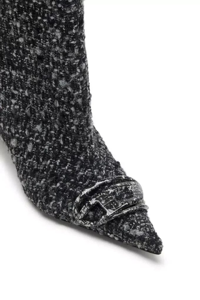 d-venus 40 kb tube Bottes montant jusqu&rsquo;aux genoux D-Venus-Bouclé