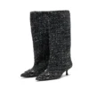 d-venus 40 kb tube Bottes montant jusqu&rsquo;aux genoux D-Venus-Bouclé