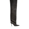 d-venus 90 otk boot Bottes D-Venus-Over-the-knee en denim enduit