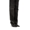 d-venus 90 otk boot Bottes D-Venus-Over-the-knee en denim enduit