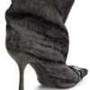 d-venus 90 otk boot Bottes D-Venus-Over-the-knee en denim enduit