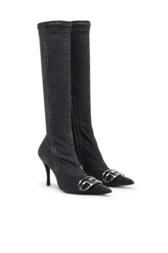 d-venus kb d D-Venus – Bottes au genou en denim stretch