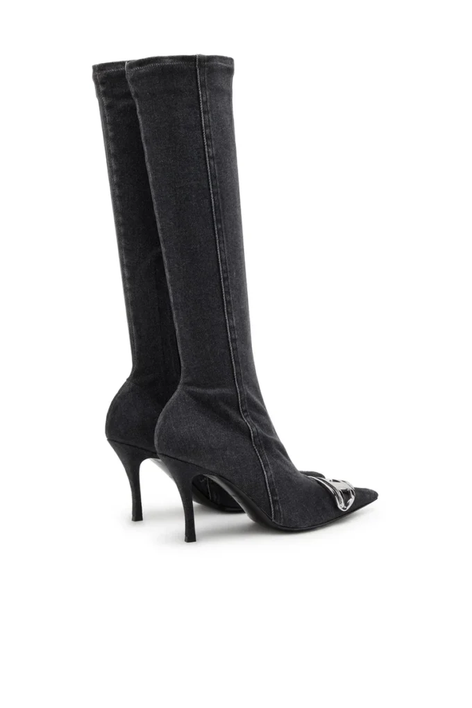 d-venus kb d D-Venus – Bottes au genou en denim stretch