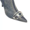 d-venus kb d D-Venus – Bottes en denim avec plaque logo