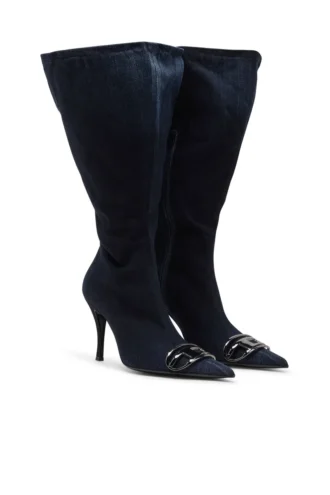 d-venus kb large Bottes hautes D-Venus-Wide en denim