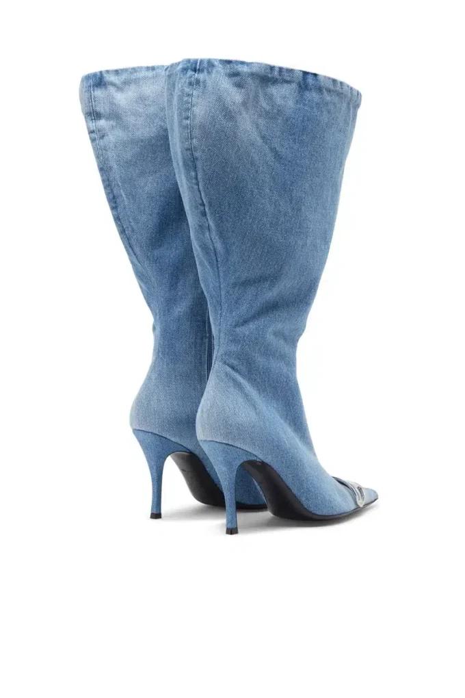 d-venus kb large Bottes hautes D-Venus-Wide en denim