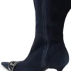 d-venus kb large Bottes hautes D-Venus-Wide en denim