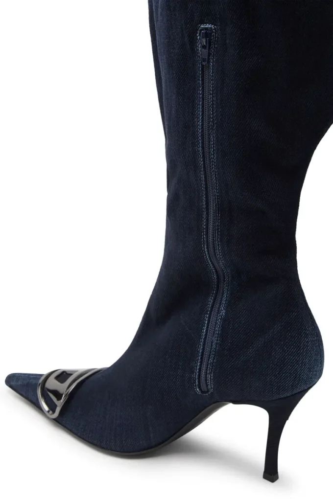 d-venus kb large Bottes hautes D-Venus-Wide en denim