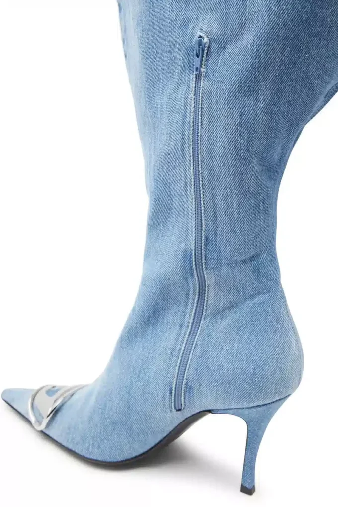 d-venus kb large Bottes hautes D-Venus-Wide en denim
