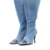 d-venus kb large Bottes hautes D-Venus-Wide en denim