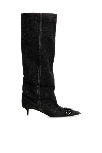 d-venus kb slouchy Bottes D-Venus-Slouchy montant jusqu&rsquo;aux genoux en denim