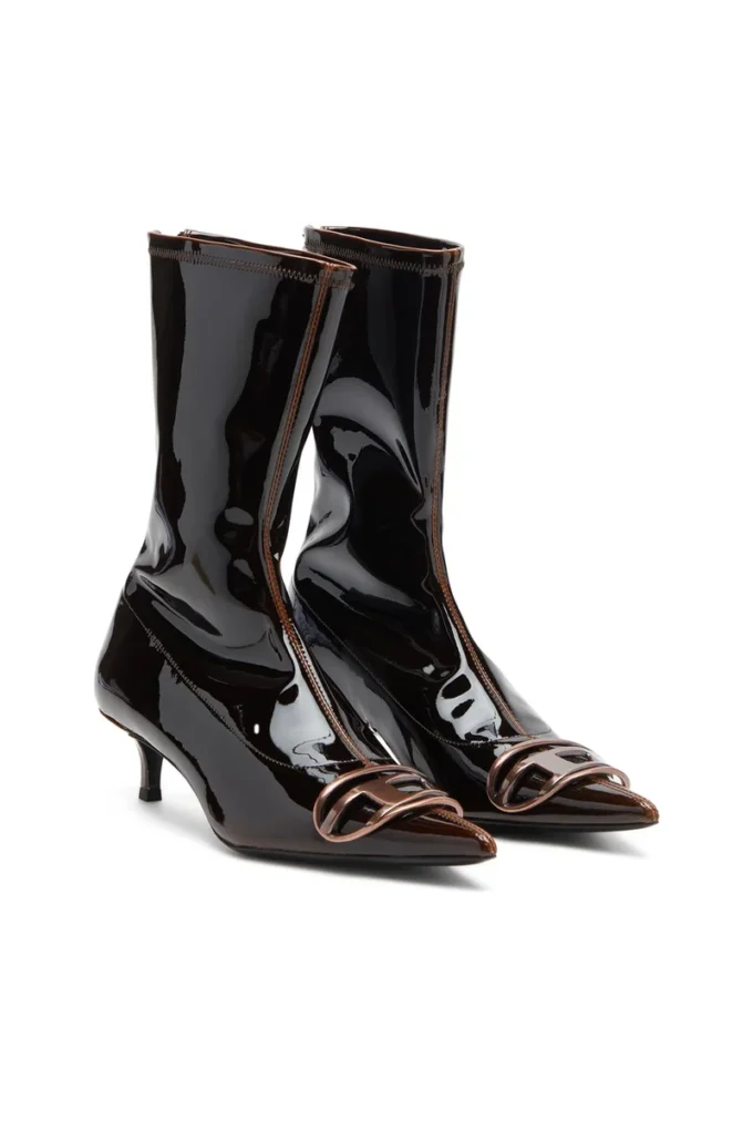 d-venus kittie bt D-Venus – Bottines en PU liquide