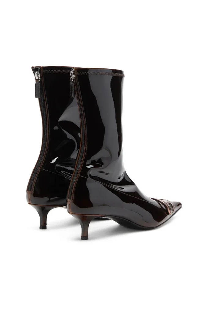 d-venus kittie bt D-Venus – Bottines en PU liquide