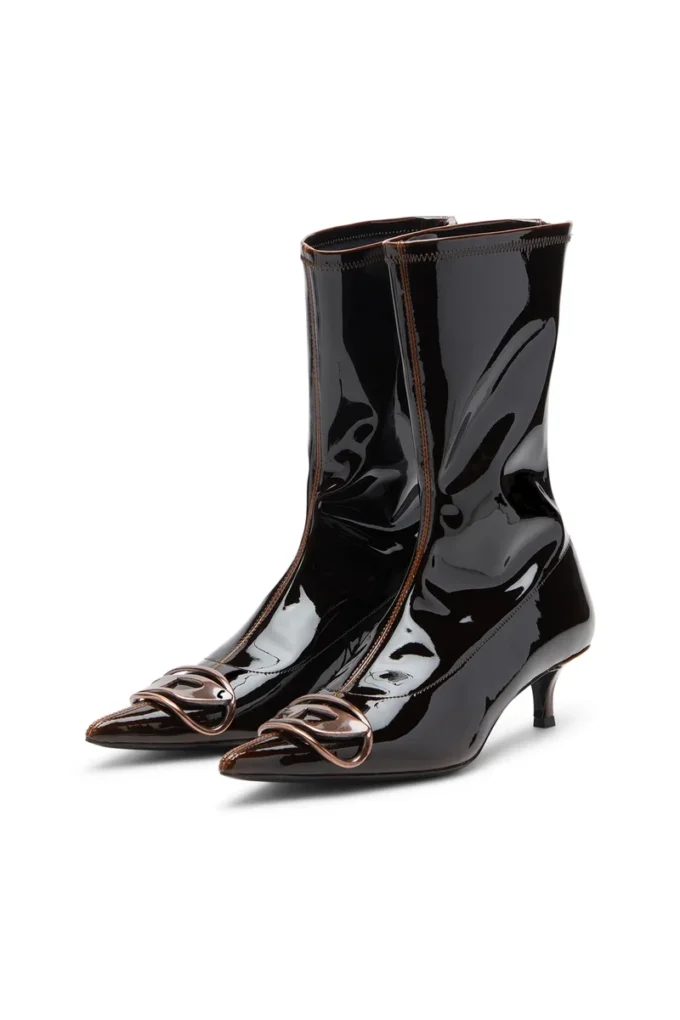 d-venus kittie bt D-Venus – Bottines en PU liquide