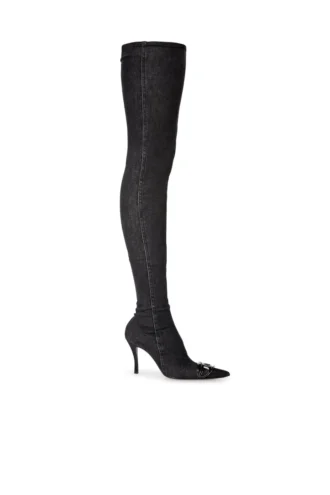 d-venus tbt d Bottes D-Venus Tbt D – Bottes au-dessus du genou en denim stretch