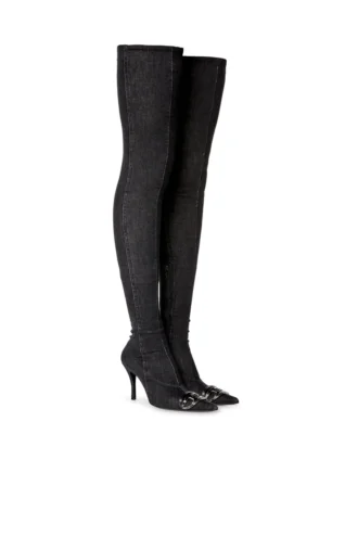 d-venus tbt d Bottes D-Venus Tbt D – Bottes au-dessus du genou en denim stretch