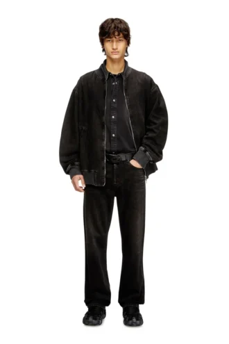 d-vinz Blouson bomber en denim délavé