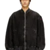 d-vinz Blouson bomber en denim délavé