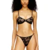 d-wire-utlt Soutien-gorge à armatures en dentelle de nylon