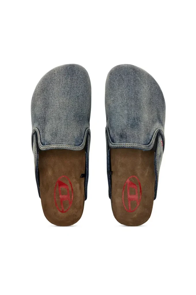 d-woodstock slip-on Mules D-Woodstock-Denim