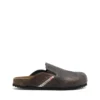 d-woodstock slip-on Mules D-Woodstock en daim effet craquelé