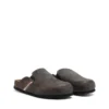 d-woodstock slip-on Mules D-Woodstock en daim effet craquelé