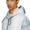 d-wynny jogg Veste à capuche en JoggJeans imprimé effet délavé