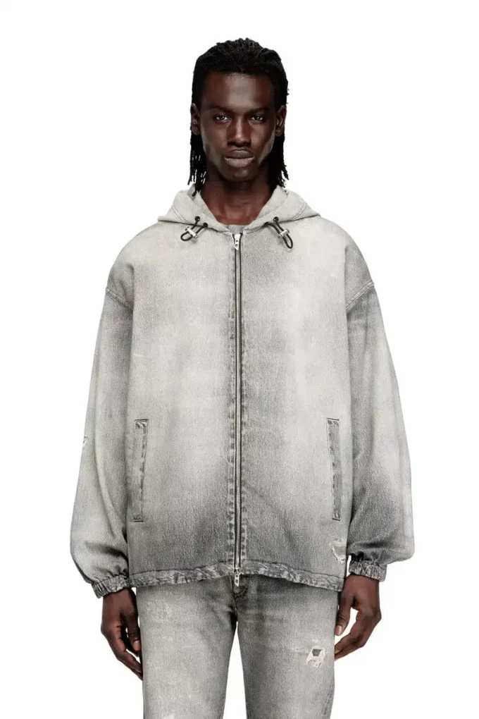 d-wynny jogg Veste à capuche en JoggJeans trompe-l&rsquo;œil