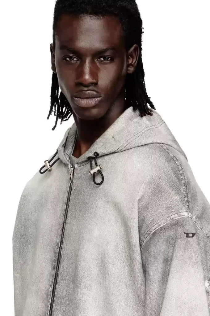 d-wynny jogg Veste à capuche en JoggJeans trompe-l&rsquo;œil