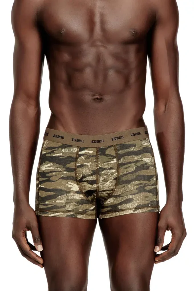 damien-utlt-3pack Lot de 3 boxers unis et camouflage