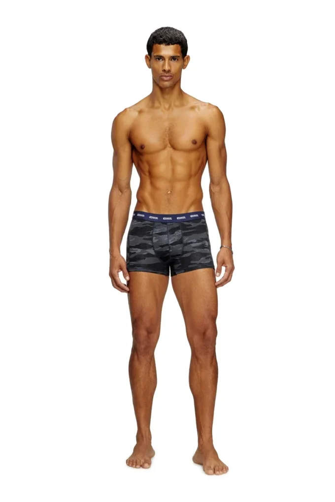 damien-utlt-3pack Lot de 3 boxers unis et camouflage