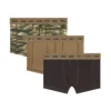 damien-utlt-3pack Lot de 3 boxers unis et camouflage