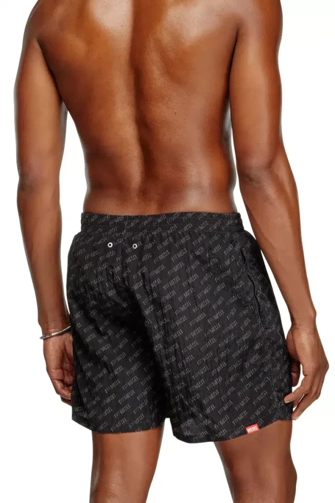 daniel-41-mono-utlt Short de bain mi-long avec logo intégral