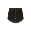 de-ard Mini-jupe en denim boutonnée sur le devant