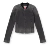 de-gary-d jogg Veste courte en denim monochrome