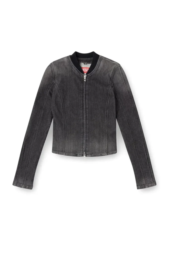 de-gary-d jogg Veste courte en denim monochrome