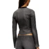 de-gary-d jogg Veste courte en denim monochrome