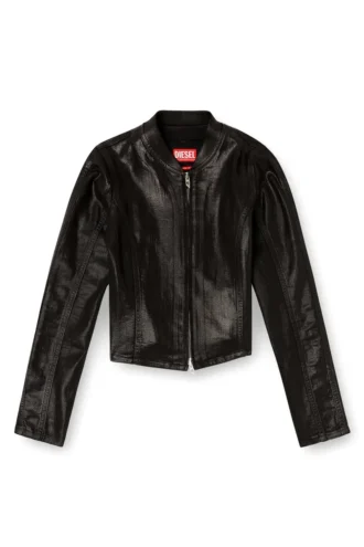 de-gary-d jogg Veste courte en JoggJeans enduit brillant