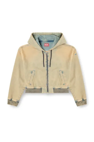 de-giri-crop jogg Sweat à capuche zippé en JoggJeans coloré