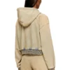 de-giri-crop jogg Sweat à capuche zippé en JoggJeans coloré