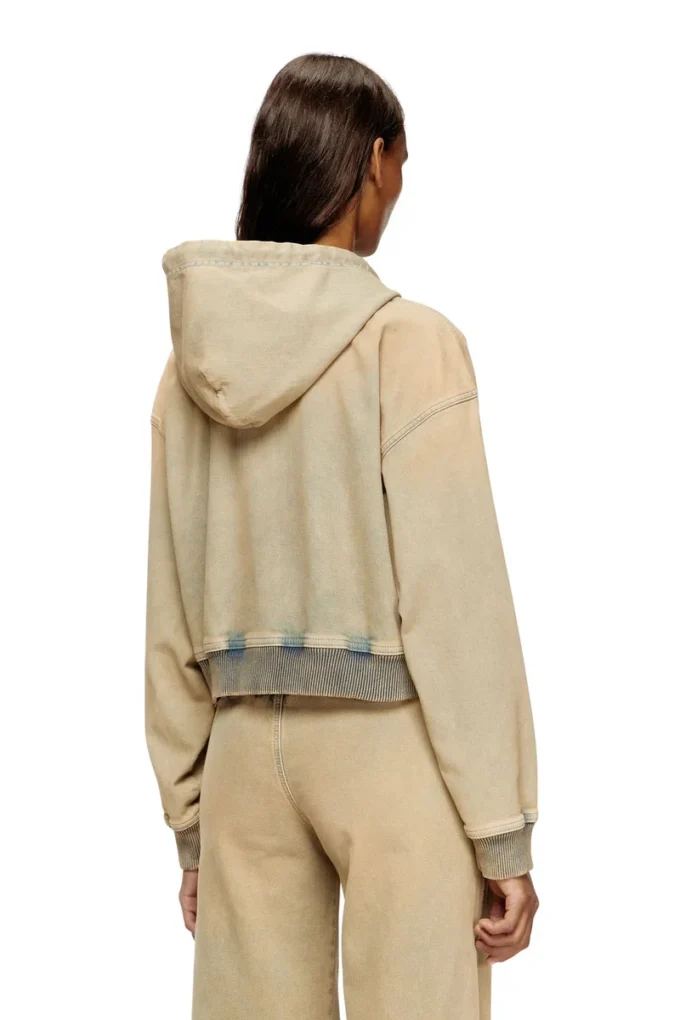 de-giri-crop jogg Sweat à capuche zippé en JoggJeans coloré