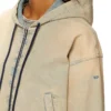 de-giri-crop jogg Sweat à capuche zippé en JoggJeans coloré