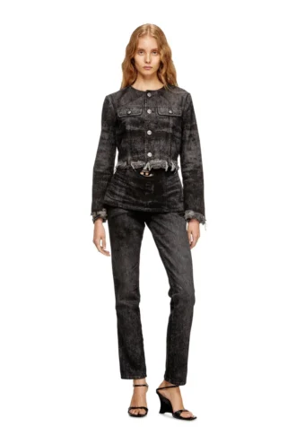 de-graffy-fsh Veste en denim coton-chanvre laserisé